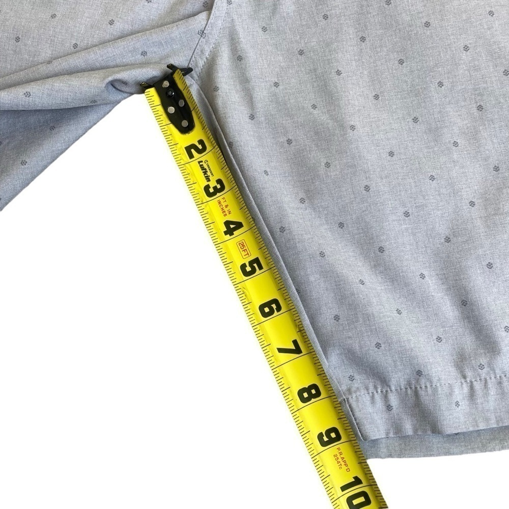 Travis Mathew ‘Barnacle’ Hybrid Shorts in Grey Heather Sleet Golf 9” Sz L - Picture 11 of 16